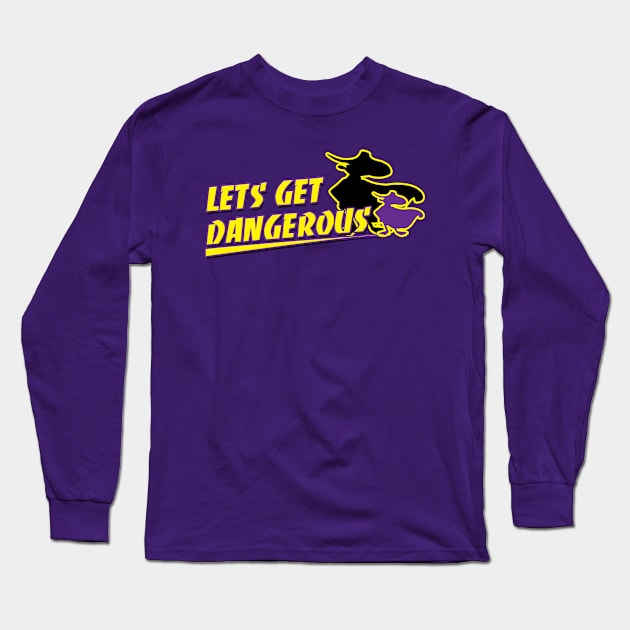 Lets Get Dangerous Darkwing Duck Long Sleeve T-Shirt by Just Another Shirt